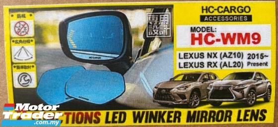Lexus nx200 nx200t nx300 rx200 rx200t side mirror winker led blue lens lamp light nx rx 200t 200 350 300 Exterior & Body Parts > Lighting 