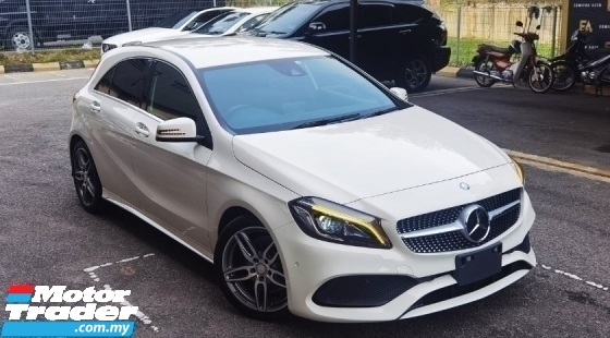 2016 MERCEDES-BENZ A-CLASS 2017 MERCEDES BENZ A180 AMG 1.6 TURBO UNREG JAPAN SPEC CAR SELLING PRICE ONLY ( RM 143000.00 NEGO )