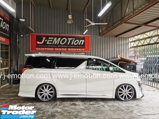 TOYOTA VELLFIRE 2015 to 2017 ANH30 CONVERT TO FACELIFT VELLFIRE 2018 BODY PARTS AND BODY BODYKIT CUSTOM MADE BODY PARTS AND BODY KIT  Exterior & Body Parts > Car body kits 