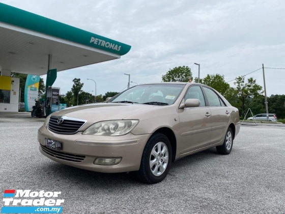 2005 TOYOTA CAMRY 2.0 E FACELIFT ONE OWNER FULL SERVICE RECORD TIPTO