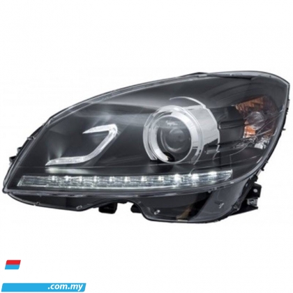 Mercedes Benz w204 prefacelift headlamp headlight head lamp light drl led bar facelift style 2008 2009 2010 2011 Exterior & Body Parts > Lighting 