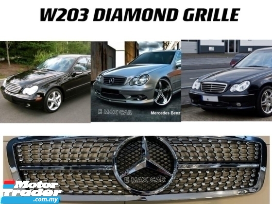 MERCEDES BENZ W203 C CLASS DIAMOND GRILLE Exterior & Body Parts > Car body kits 