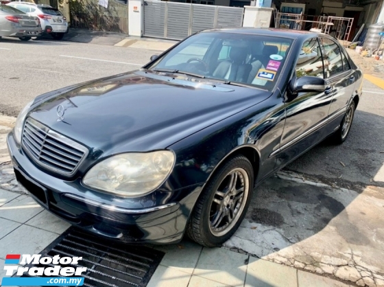 2002 MERCEDES-BENZ S-CLASS S320L  3.2(A) ONE OWNER  2002/2007