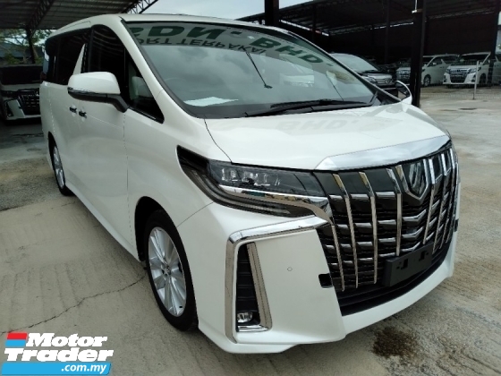 2018 TOYOTA ALPHARD 2.5 SA -SUNROOF (SPECIAL 3/4 YEAR PROMOTION)