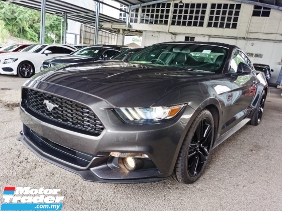2018 FORD MUSTANG FORD MUSTANG 2.3 ECOBOOST MAGNETIC GREY SHAKER SOUND LIKE NEW REAR CAMERA 2018 UNREG