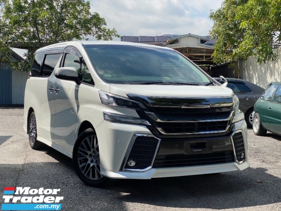 2016 TOYOTA VELLFIRE 2.5 ZG EDITION BEST PRICE IN TOWN RM 199K