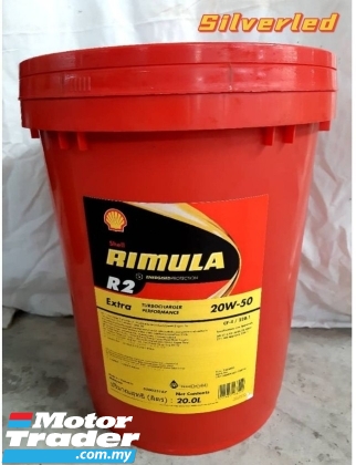 SHELL RIMULA R2 EXTRA 20W50 (CF4) Multigrade Heavy Duty Diesel Engine Oil 20L Oils, Coolants & Fluids > Others 