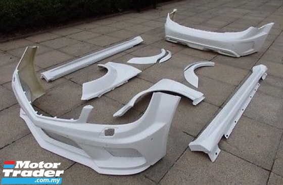 Mercedes Benz w204 black series wide bodykit body kit front side rear bumper skirt lip fender arch flare trim cover Exterior & Body Parts > Car body kits 
