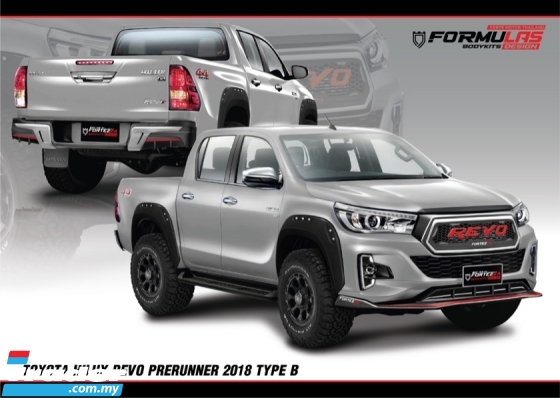 Toyota Hilux Rocco 2018 2019 2020 fortezza Z2 bodykit body kit front side rear skirt lip fender arch flare grill grille Exterior & Body Parts > Car body kits 