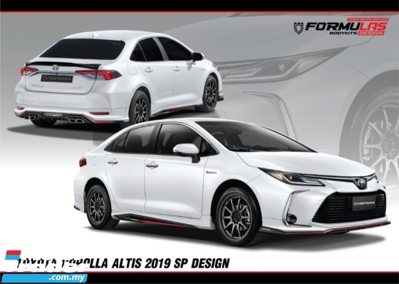 Toyota altis 2020 2021 2022 Fortezza SPORT Design bodykit body kit front side rear skirt lip ducktail spoiler Exterior & Body Parts > Car body kits 