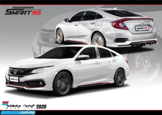 Honda Civic fc 2019 2020 2021 Smart 95 bodykit body kit front side rear skirt lip Exterior & Body Parts > Car body kits 