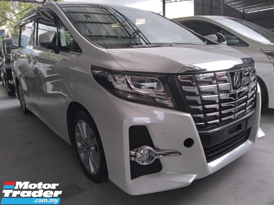 2017 TOYOTA ALPHARD 2.5 SA - SPECIAL 3/4 YEAR PROMOTION