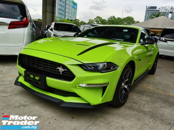 2020 FORD MUSTANG 2.3 COUPE ECOBOOST FACELIFT HIGH PERFORMANCE DIGITAL METER SPORT EXHAUST B AND O SOUND 2020 UNREG