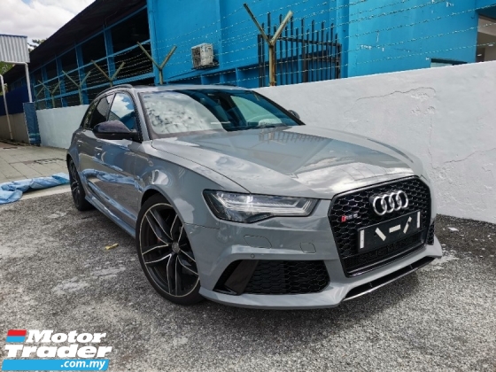 2018 AUDI RS6 {AirMatic Suspension} 4.0L Twin Turbo V8 Avant Performance Spec With 597-Hp* Wagon RS4 RS5 M5 M6 M8