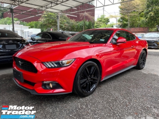 2017 FORD MUSTANG 2.3L Ecoboost RACE RED