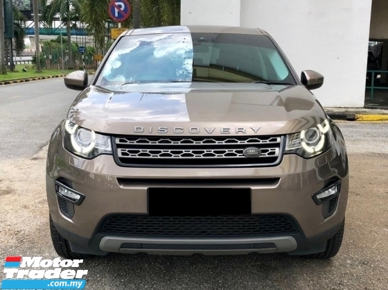 2015 LAND ROVER DISCOVERY 2015 Land Rover Discovery Sport 2.0 Si4 SE SUV