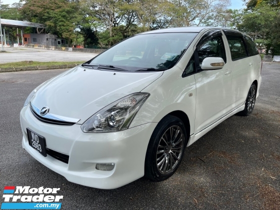 2007 TOYOTA WISH 1.8 (A) 1 Owner Only New Pearl White TipTop 