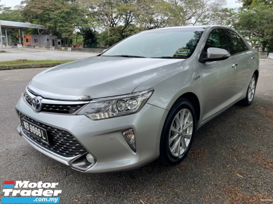 2016 TOYOTA CAMRY 2.5 HYBRID FACELIFT (A) Full Service Record Toyota