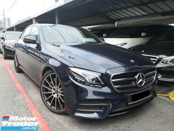 2018 MERCEDES-BENZ E-CLASS YEAR MADE 2018 REG 2019 E300 AMG Mil 30k km only Full Service Cycle Carriage Warranty to 2023