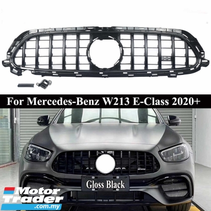 Mercedes Benz W213 AMG Facelift 2022 2023 2024 panamericana GT front grill grille sarung kidney bodykit body kit Exterior & Body Parts > Car body kits 