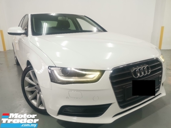 2013 AUDI A4 2013 Audi A4 1.8 TFSI (A) NO PROCESSING CHARGE 1 OWNER