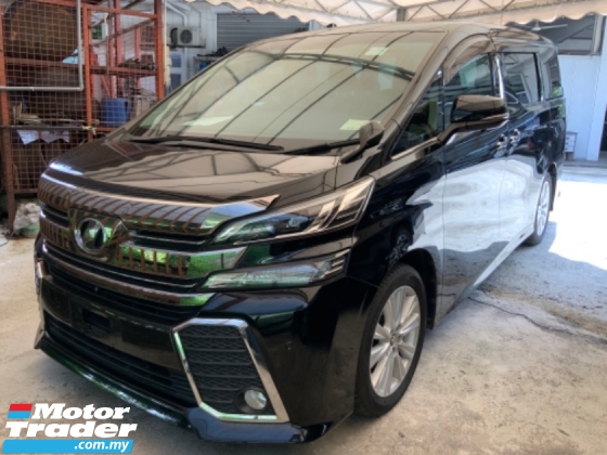2017 TOYOTA VELLFIRE 2.5 Z Surround Camera power boot 7 seaters Free tinted and coating unregistered