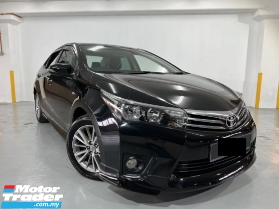 2014 TOYOTA COROLLA ALTIS 1.8 (A) NO PROCESSING CHARGE