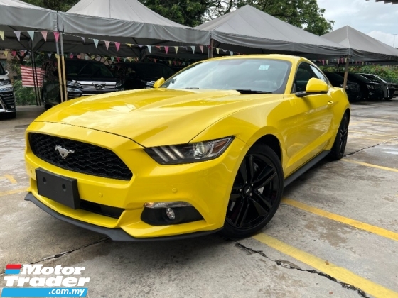 2018 FORD MUSTANG 2.3 Ecoboost Coupe Unregister Yellow 3Yrs Warranty