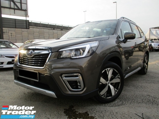 2019 SUBARU FORESTER 2.0I-S Facelift (A) F/S/Record Low Mileage 6k Only