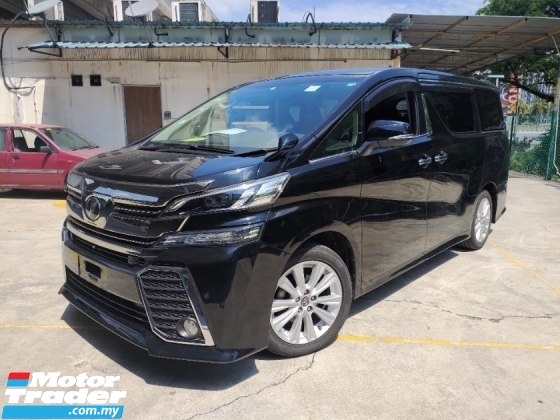 2018 TOYOTA VELLFIRE 2.5 ZA ANDROID PLAYER SYSTEM POWER BOOT 360 SURROUND CAMERA FREE 5 YEARS WARRANTY