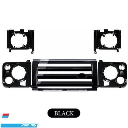 Land Rover defender 90 110 SVX front grill grille sarung lip lips bodykit body kit cover headlamp headlight head lamp Exterior & Body Parts > Car body kits 