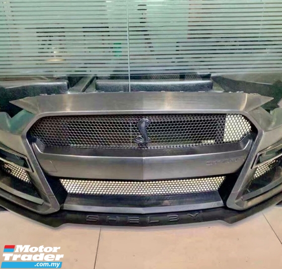 Ford Mustang 2015 2016 2017 GT350 conversion GT500 shelby front bumper grill grille lip skirt diffuser bodykit body kit Exterior & Body Parts > Car body kits 