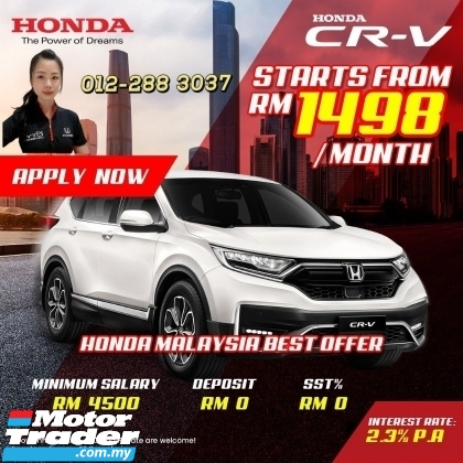 2022 HONDA CR-V New Year!New Car New Offer Special Cash Rebate Accessories Vouchers 0%Tax Low D/p&Interest rate What