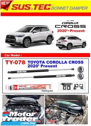 Toyota Corolla cross front bonnet bonet hood damper absorber gas lift gaslift stick bar Exterior & Body Parts > Body parts 