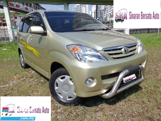 2005 TOYOTA AVANZA 1.3 E (M) 1 OWNER WELL MAINTAIN MUST VIEW     