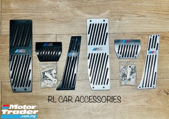 BMW Aluminum alloy pedal padel cover E46 e36 e92 e70 e71 e85 e86 e89 e84 f20 f30 f32 f48 x1 x2 x3 x4 X5 X6 f15 f16 Int. Accessories > Interior parts 