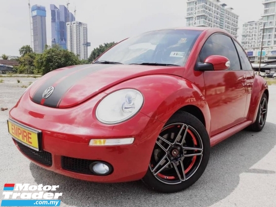 2011 VOLKSWAGEN BEETLE 1.6 (A) COUPE COLLECTOR ITEM ( WXX 316 )