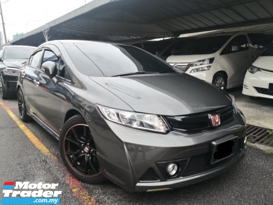 2012 HONDA CIVIC 2.0 S YEAR MADE 2012 FB MUGEN RR BODYKIT FULL LEATHER ELECTGRIC SEAT