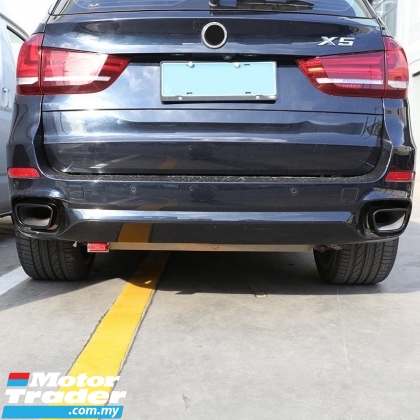 BMW F15 F16 X5 X6 rear muffler exhaust pipe cover chrome delete guard pipes tips tip exhausts bodykit body kit Exterior & Body Parts > Body parts 