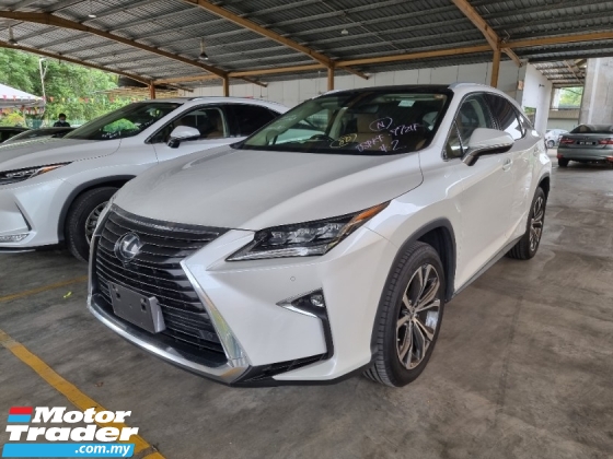 2019 LEXUS RX 300 LUXURY Package Panoramic roof 3 LED Grade 4.5 Surround camera Power boot Precrash Unregistered