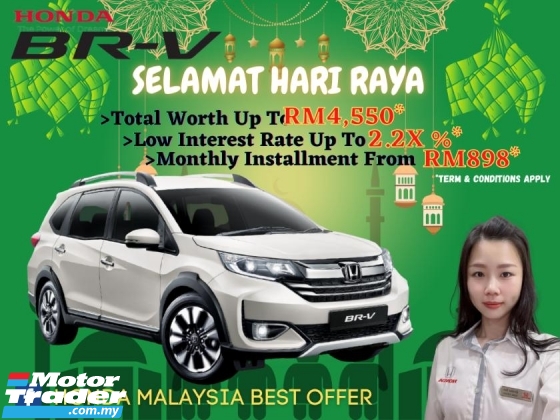 2022 HONDA BR-V Celebrate Raya With Honda Rebate Up To RM4,550 Balik Kampung This Festive Season And Proudly Impress