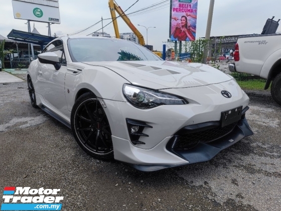 2017 TOYOTA 86 2.0 GT FACELIFT MANUAL CARBON HOOD GREDDY EXHAUST