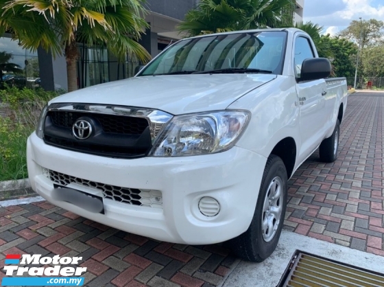 2011 TOYOTA HILUX 2.5 MANUAL SINGLE CAB PICKUP 4WD D4D GREEN ENGINE TURBO TIP TOP CONDITION