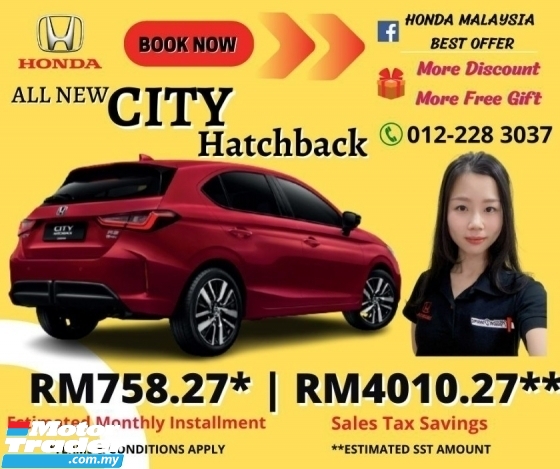 2022 HONDA CITY Get Up To RM3,350 Rebat Free Tax and Special Gift Jangan Lepaskan Peluang Call Kami Dan Pandu Kereta