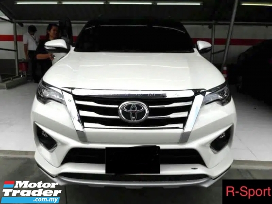Toyota fortuner TRD 2017 2018 2019 R sport bodykit body kit front rear skirt lip side step cover door panel cladding Exterior & Body Parts > Car body kits 