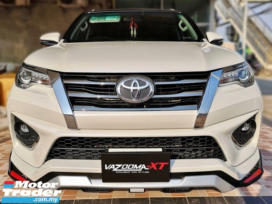 Toyota fortuner TRD 2017 2018 2019 Vaxooma XT Bodykit body kit front rear skirt lip Side step cover running board Exterior & Body Parts > Car body kits 