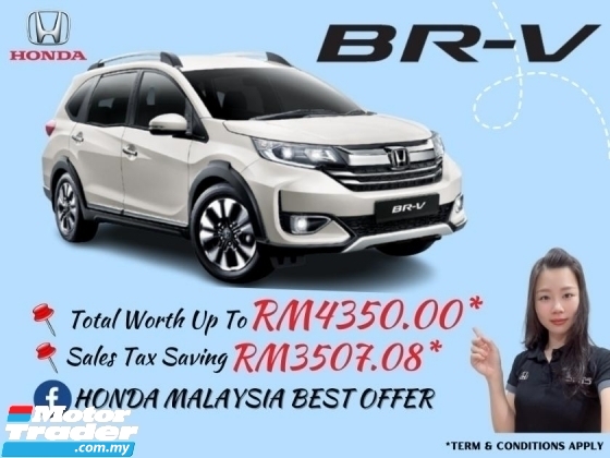 2022 HONDA BR-V  Get Up To RM4,550 Rebate Free Tax and Special Gift Jangan Lepaskan Peluang Call Kami Dan Pandu Kere