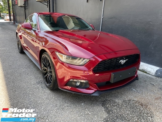 2018 FORD MUSTANG 2.3 Ecoboost Maroon