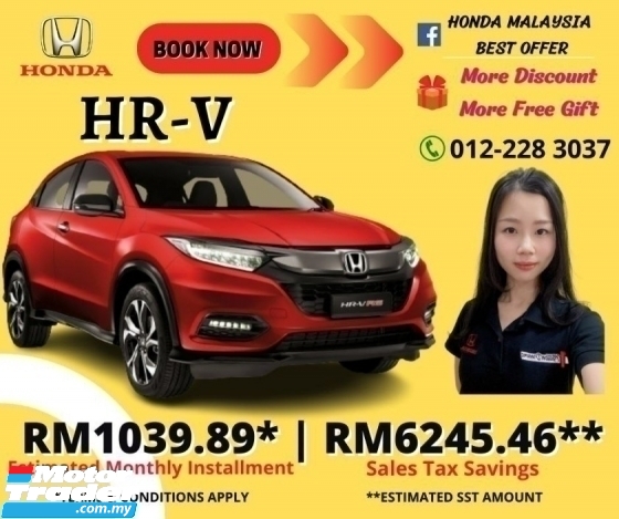 2022 HONDA HR-V Get Up To RM4,150 Rebat Free Tax and Special Gift Jangan Lepaskan Peluang Call Kami Dan Pandu Kereta