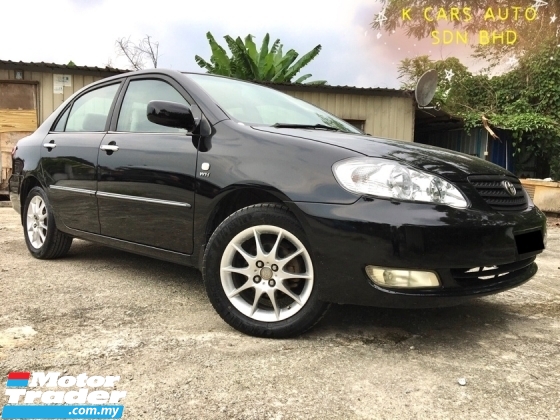 2005 TOYOTA COROLLA ALTIS 1.8 G FACELIFT CASH ONLY